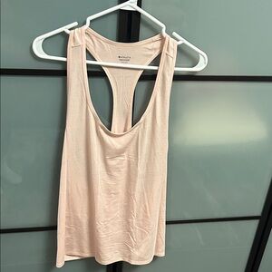 Athleta Light Pink Racerback Tank Top
